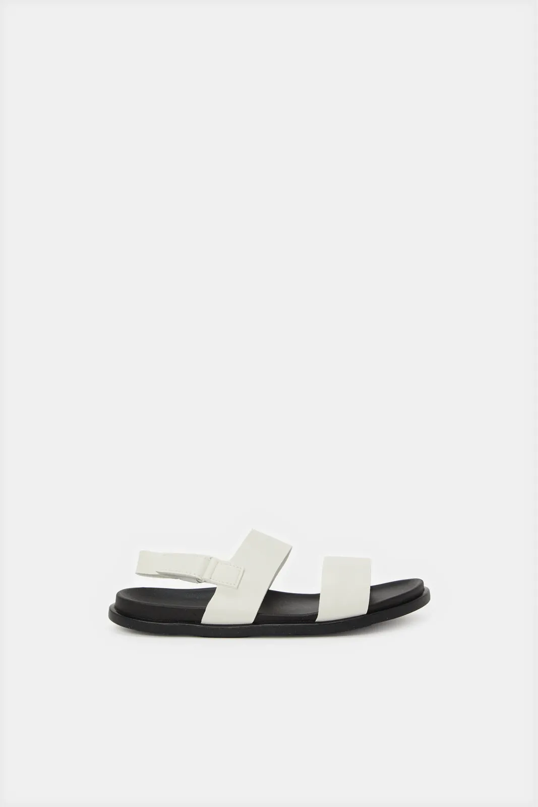 Senior Boys White Comfort Sandals