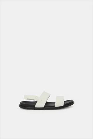 Senior Boys White Comfort Sandals