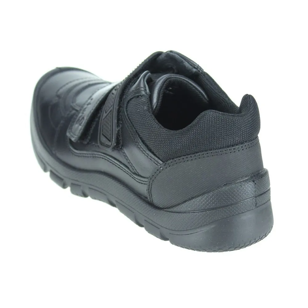 Start-rite Rhino Warrior Boys Black School Shoe