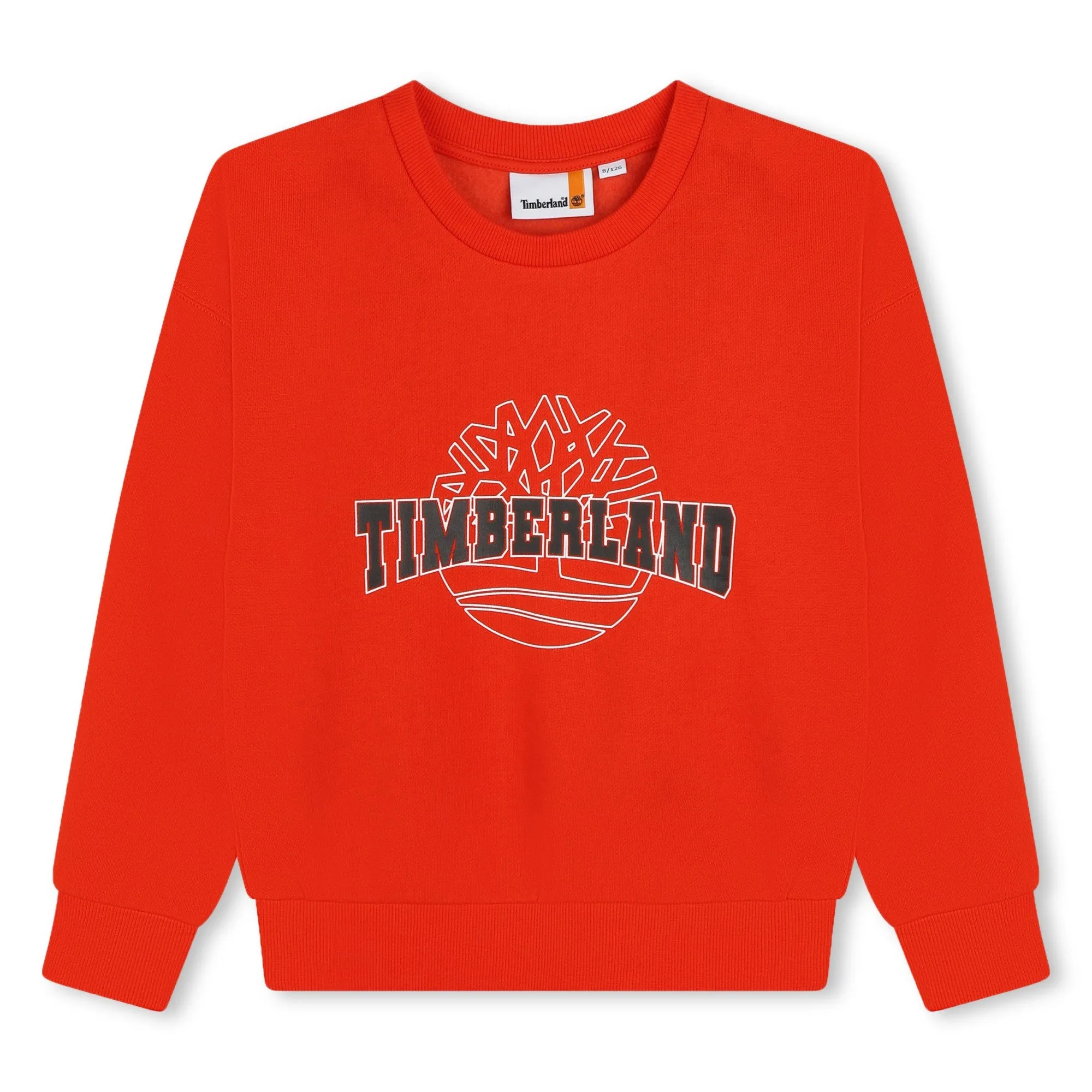 Timberland Boys Orange Sweatshirt