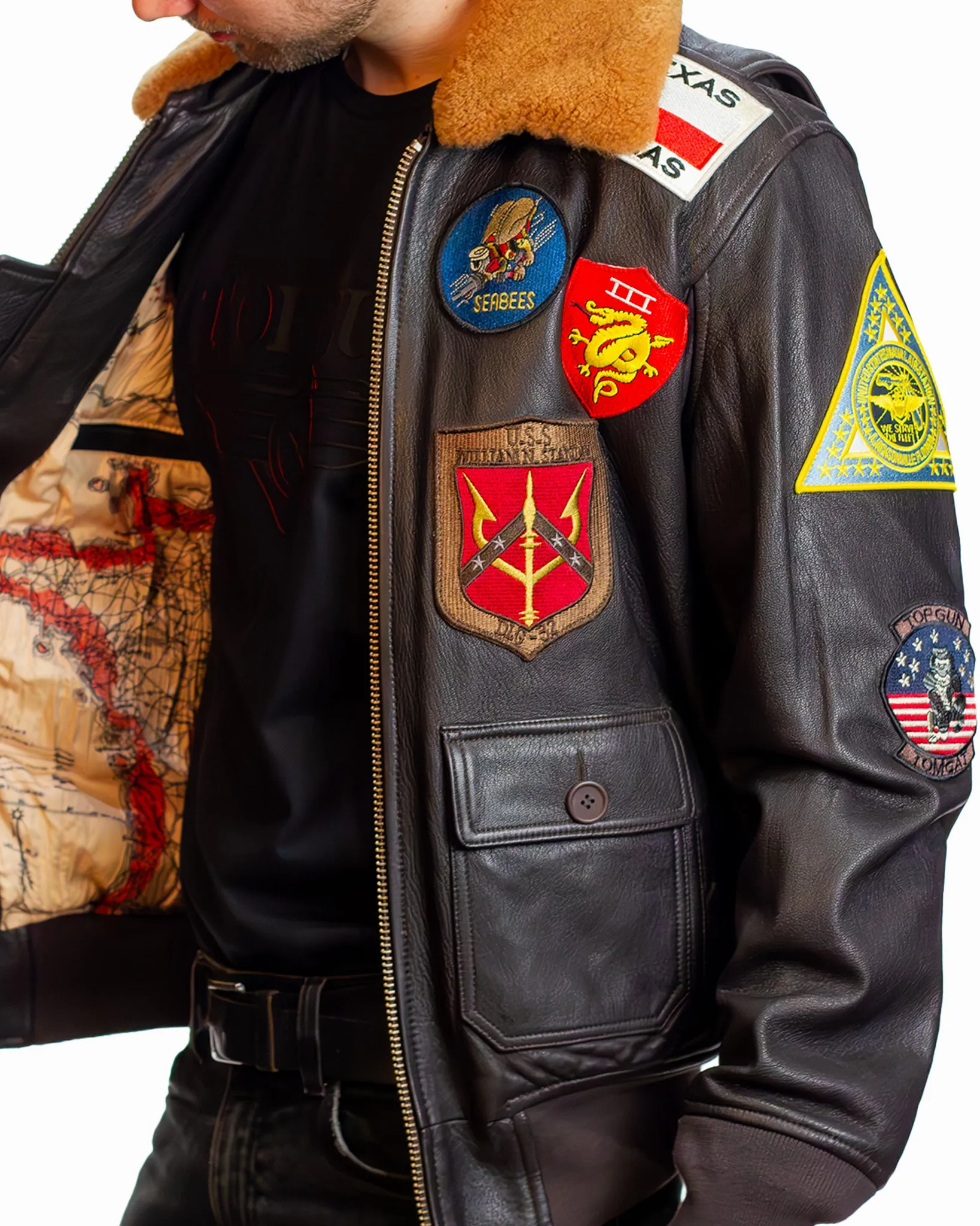 TOP GUN® OFFICIAL SIGNATURE SERIES LEATHER JACKET 1.0