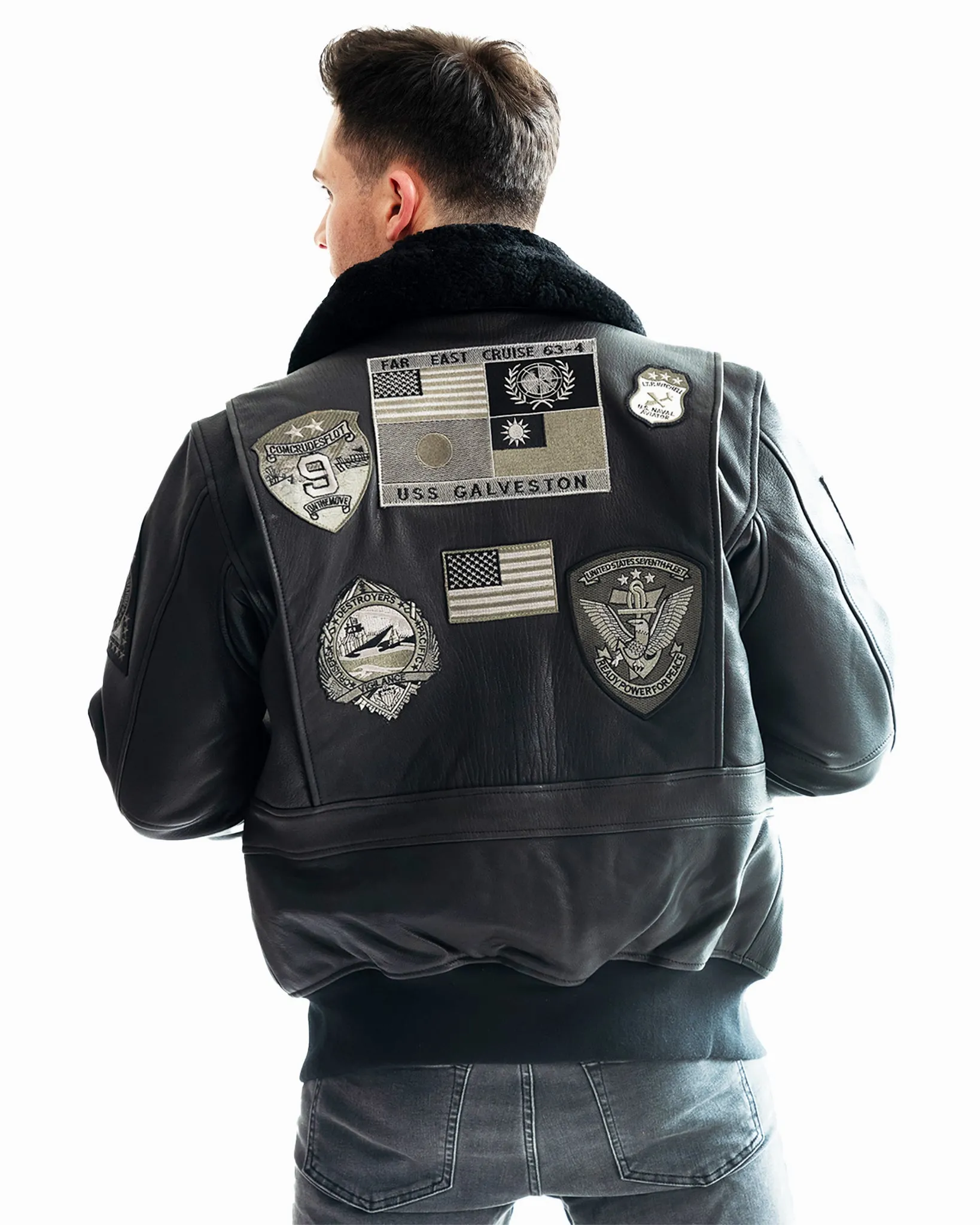 TOP GUN® OFFICIAL SIGNATURE SERIES LEATHER JACKET 1.0