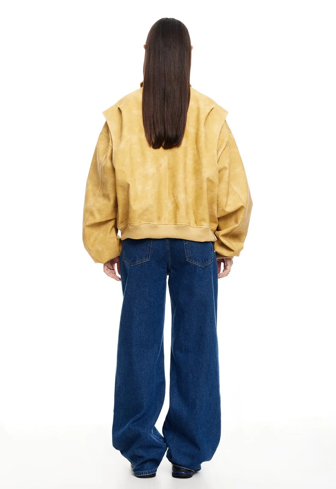 VISTA BOMBER - MUSTARD